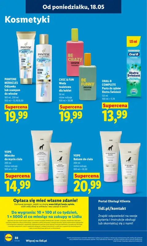 Lidl - gazetka promocyjna Oferta od poniedziałku od poniedziałku 18.05 do środy 20.05 - strona 92