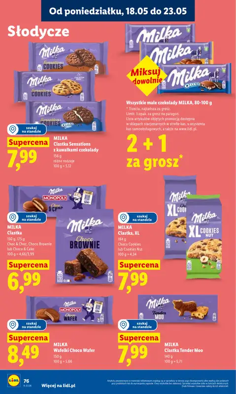 Lidl - gazetka promocyjna Oferta od poniedziałku od poniedziałku 18.05 do środy 20.05 - strona 80