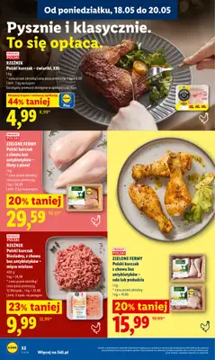Lidl - gazetka promocyjna Oferta od poniedziałku od poniedziałku 18.05 do środy 20.05 - strona 52