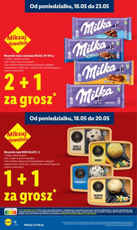 Lidl - gazetka promocyjna Oferta od poniedziałku od poniedziałku 18.05 do środy 20.05 - strona 12