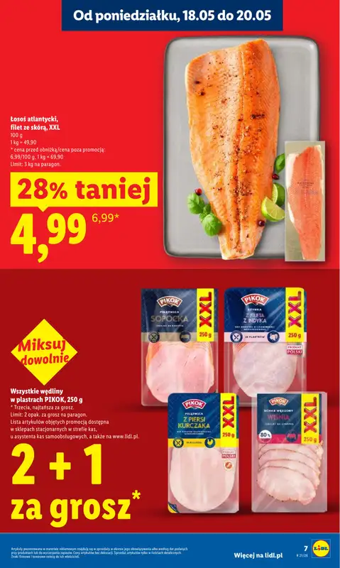 Lidl - gazetka promocyjna Oferta od poniedziałku od poniedziałku 18.05 do środy 20.05 - strona 7