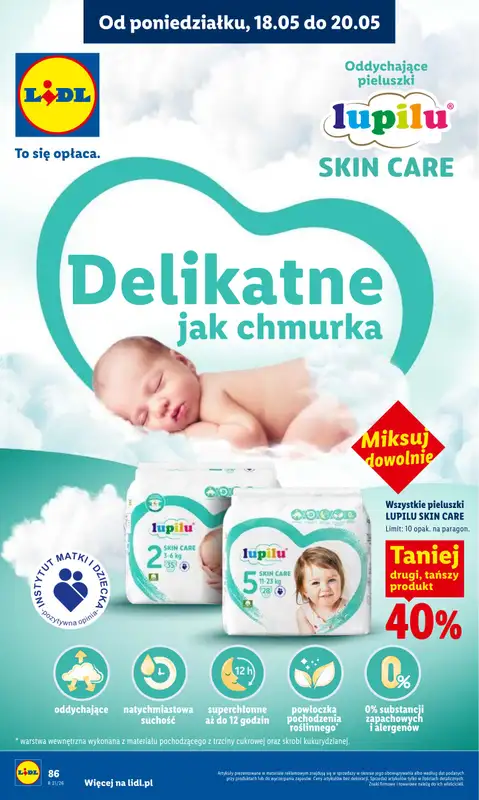Lidl - gazetka promocyjna Oferta od poniedziałku od poniedziałku 18.05 do środy 20.05 - strona 90