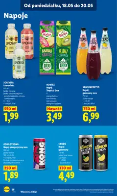 Lidl - gazetka promocyjna Oferta od poniedziałku od poniedziałku 18.05 do środy 20.05 - strona 68