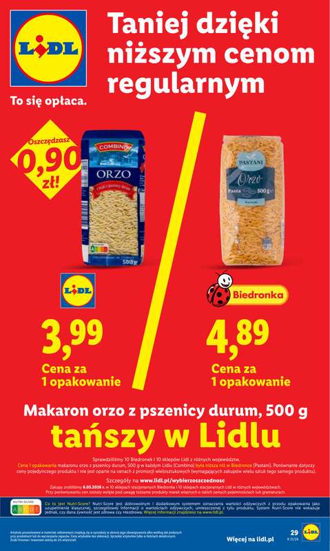 Lidl - gazetka promocyjna Oferta od poniedziałku od poniedziałku 18.05 do środy 20.05 - strona 29
