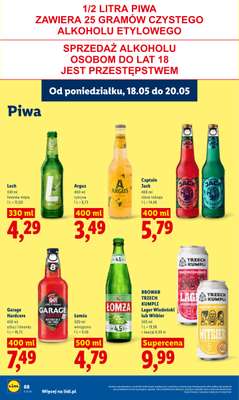 Lidl - gazetka promocyjna Oferta od poniedziałku od poniedziałku 18.05 do środy 20.05 - strona 70
