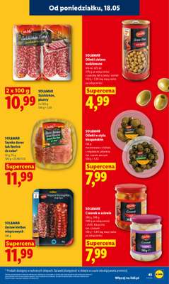 Lidl - gazetka promocyjna Oferta od poniedziałku od poniedziałku 18.05 do środy 20.05 - strona 45