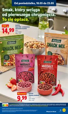 Lidl - gazetka promocyjna Oferta od poniedziałku od poniedziałku 18.05 do środy 20.05 - strona 77