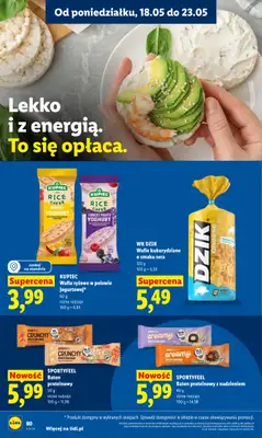 Lidl - gazetka promocyjna Oferta od poniedziałku od poniedziałku 18.05 do środy 20.05 - strona 84