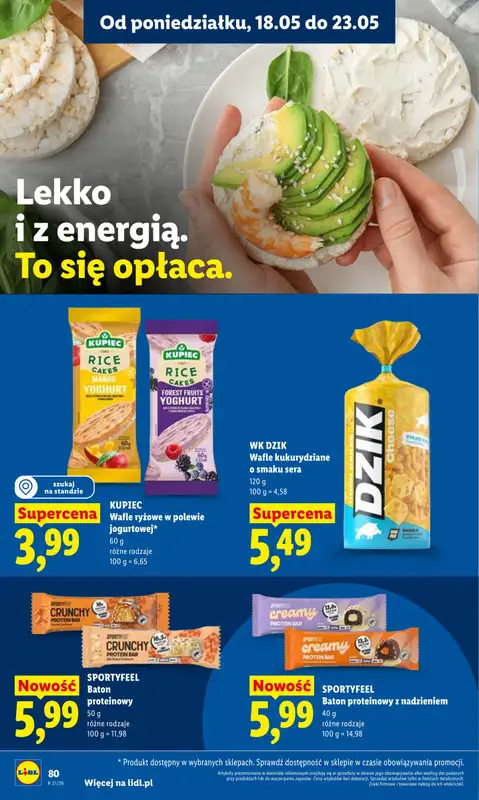 Lidl - gazetka promocyjna Oferta od poniedziałku od poniedziałku 18.05 do środy 20.05 - strona 84