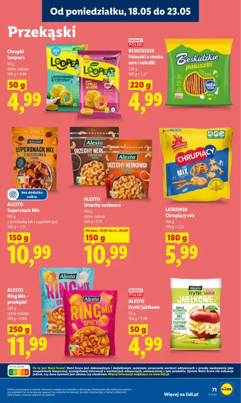 Lidl - gazetka promocyjna Oferta od poniedziałku od poniedziałku 18.05 do środy 20.05 - strona 75