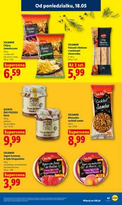 Lidl - gazetka promocyjna Oferta od poniedziałku od poniedziałku 18.05 do środy 20.05 - strona 47