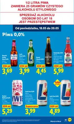 Lidl - gazetka promocyjna Oferta od poniedziałku od poniedziałku 18.05 do środy 20.05 - strona 71