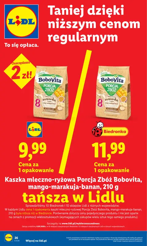 Lidl - gazetka promocyjna Oferta od poniedziałku od poniedziałku 18.05 do środy 20.05 - strona 26