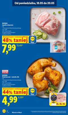 Lidl - gazetka promocyjna Oferta od poniedziałku od poniedziałku 18.05 do środy 20.05 - strona 4