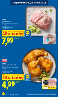 Lidl - gazetka promocyjna Oferta od poniedziałku od poniedziałku 18.05 do środy 20.05 - strona 4