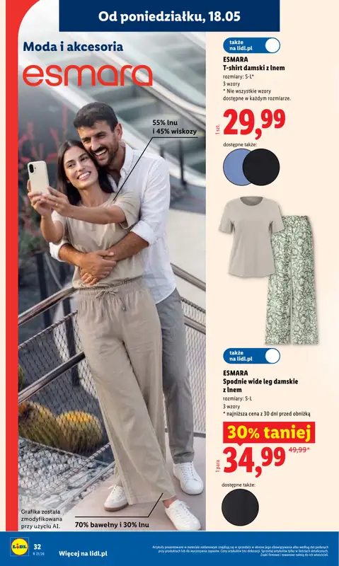 Lidl - gazetka promocyjna Oferta od poniedziałku od poniedziałku 18.05 do środy 20.05 - strona 32