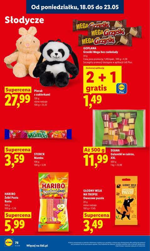 Lidl - gazetka promocyjna Oferta od poniedziałku od poniedziałku 18.05 do środy 20.05 - strona 82