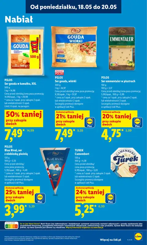 Lidl - gazetka promocyjna Oferta od poniedziałku od poniedziałku 18.05 do środy 20.05 - strona 59