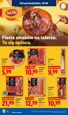 Lidl - gazetka promocyjna Oferta od poniedziałku od poniedziałku 18.05 do środy 20.05 - strona 44