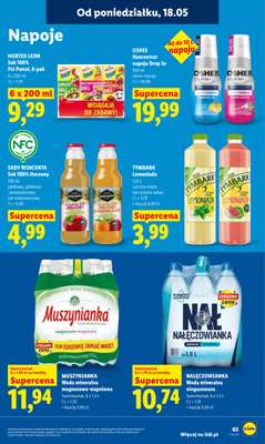 Lidl - gazetka promocyjna Oferta od poniedziałku od poniedziałku 18.05 do środy 20.05 - strona 67
