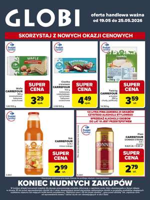 Globi - gazetka promocyjna Gazetka Globi od wtorku 19.05 do poniedziałku 25.05 - strona 2