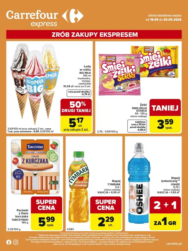 Carrefour Express - gazetka promocyjna Gazetka Express od wtorku 19.05 do poniedziałku 25.05 - strona 2