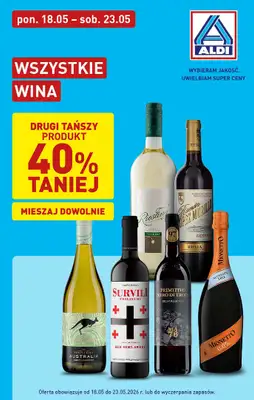 Aldi - gazetka promocyjna Świat alkoholi od poniedziałku 04.05 do soboty 30.05 - strona 2