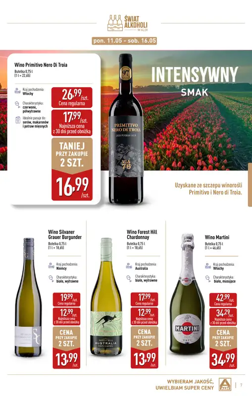 Aldi - gazetka promocyjna Świat alkoholi od poniedziałku 04.05 do soboty 30.05 - strona 8
