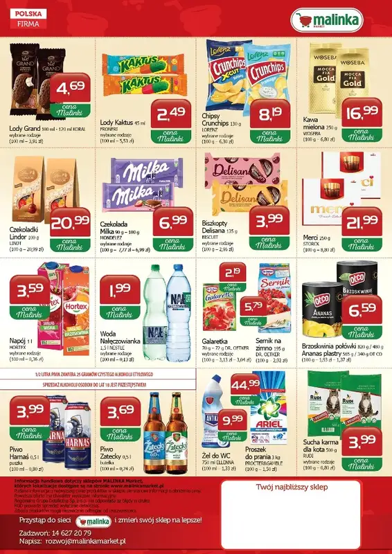 MALINKA - gazetka promocyjna Gazetka od niedzieli 17.05 do środy 27.05 - strona 2