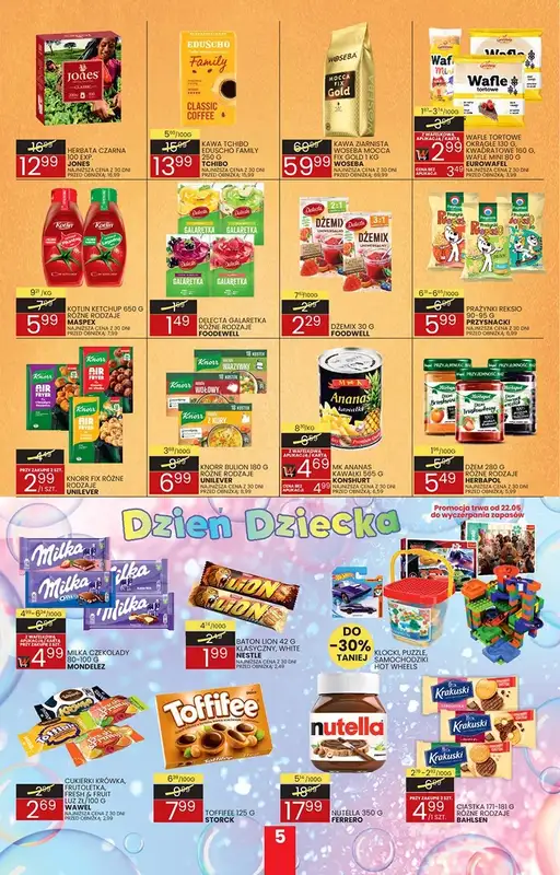 Wafelek - gazetka promocyjna Gazetka od poniedziałku 18.05 do soboty 30.05 - strona 5
