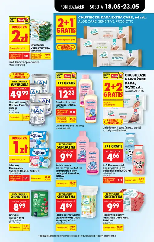 Biedronka - gazetka promocyjna Od poniedziałku od poniedziałku 18.05 do soboty 23.05 - strona 75