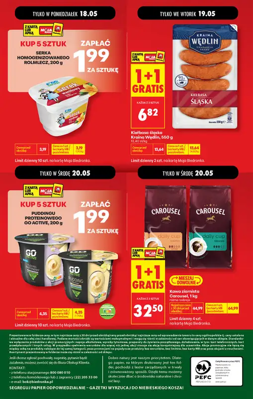 Biedronka - gazetka promocyjna Od poniedziałku od poniedziałku 18.05 do soboty 23.05 - strona 85