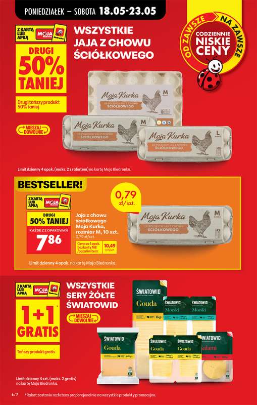 Biedronka - gazetka promocyjna Od poniedziałku od poniedziałku 18.05 do soboty 23.05 - strona 8