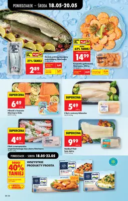 Biedronka - gazetka promocyjna Od poniedziałku od poniedziałku 18.05 do soboty 23.05 - strona 38