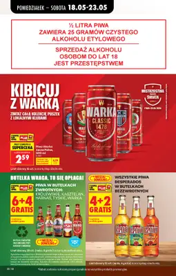Biedronka - gazetka promocyjna Od poniedziałku od poniedziałku 18.05 do soboty 23.05 - strona 68