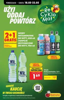 Biedronka - gazetka promocyjna Od poniedziałku od poniedziałku 18.05 do soboty 23.05 - strona 84