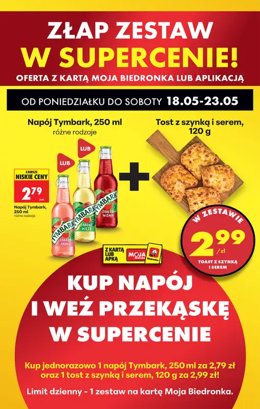 Biedronka - gazetka promocyjna Od poniedziałku, Z ladą tradycyjną   - strona 3
