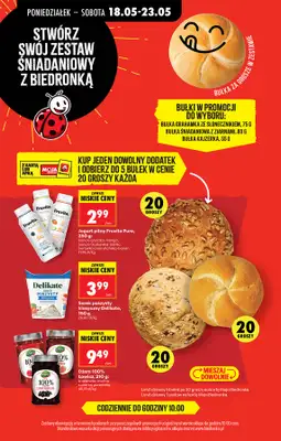 Biedronka - gazetka promocyjna Od poniedziałku, Z ladą tradycyjną od poniedziałku 18.05 do soboty 23.05 - strona 45