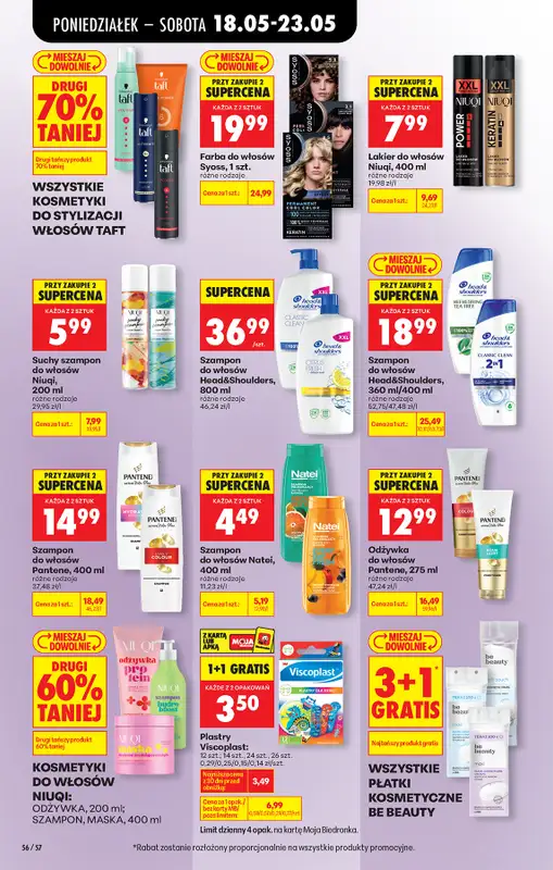 Biedronka - gazetka promocyjna Od poniedziałku, Z ladą tradycyjną od poniedziałku 18.05 do soboty 23.05 - strona 72
