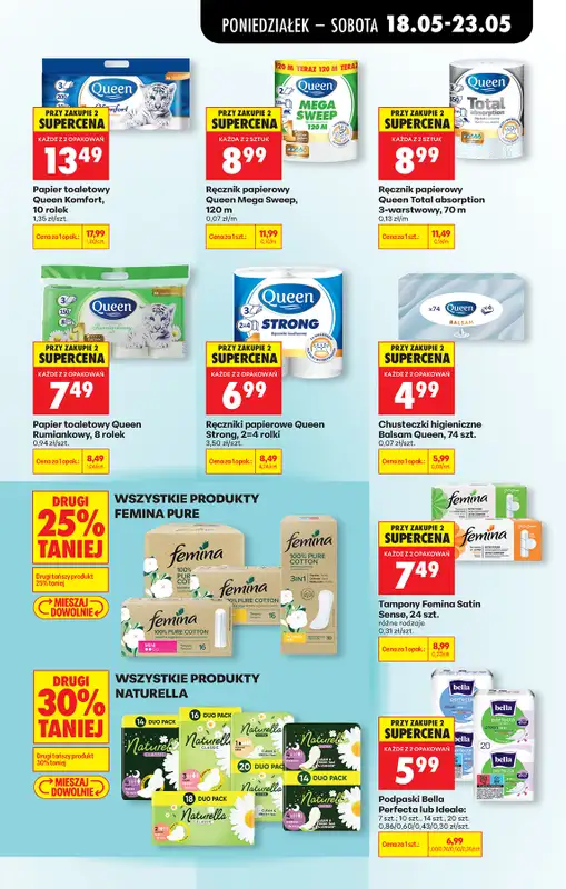 Biedronka - gazetka promocyjna Od poniedziałku, Z ladą tradycyjną od poniedziałku 18.05 do soboty 23.05 - strona 73