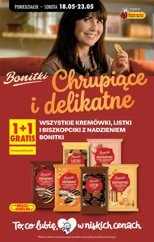 Biedronka - gazetka promocyjna Od poniedziałku, Z ladą tradycyjną od poniedziałku 18.05 do soboty 23.05 - strona 62