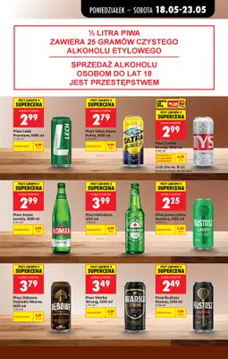 Biedronka - gazetka promocyjna Od poniedziałku, Z ladą tradycyjną od poniedziałku 18.05 do soboty 23.05 - strona 69