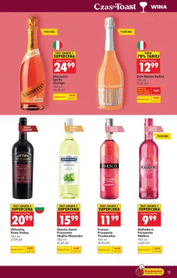 Biedronka - gazetka promocyjna Czas na Toast! od poniedziałku 18.05 do soboty 30.05 - strona 13