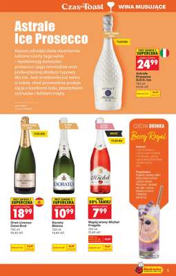 Biedronka - gazetka promocyjna Czas na Toast! od poniedziałku 18.05 do soboty 30.05 - strona 5