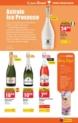 Biedronka - gazetka promocyjna Czas na Toast! od poniedziałku 18.05 do soboty 30.05 - strona 5