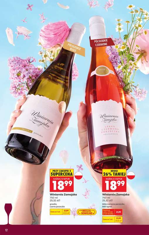 Biedronka - gazetka promocyjna Czas na Toast! od poniedziałku 18.05 do soboty 30.05 - strona 12