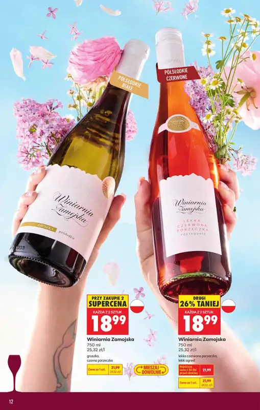 Biedronka - gazetka promocyjna Czas na Toast! od poniedziałku 18.05 do soboty 30.05 - strona 12