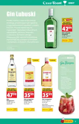 Biedronka - gazetka promocyjna Czas na Toast! od poniedziałku 18.05 do soboty 30.05 - strona 31