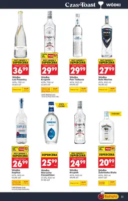 Biedronka - gazetka promocyjna Czas na Toast! od poniedziałku 18.05 do soboty 30.05 - strona 23