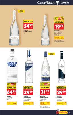 Biedronka - gazetka promocyjna Czas na Toast! od poniedziałku 18.05 do soboty 30.05 - strona 21